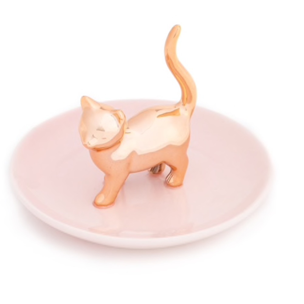 NWT LC Lauren Conrad cat trinket tray.